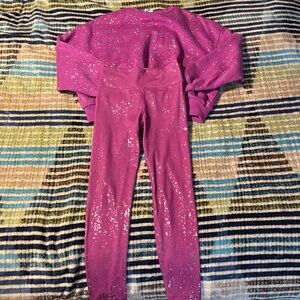 Nike Sparkly Pink Kids Jumpsuit